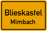 Straßenverzeichnis Blieskastel Mimbach
