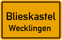 Straßenverzeichnis Blieskastel Wecklingen