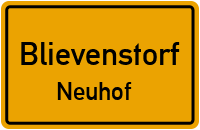 Neustädter Straße in BlievenstorfNeuhof