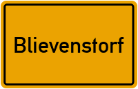City Sign Blievenstorf