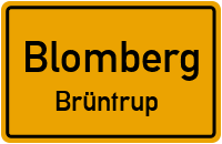 Bakweg in BlombergBrüntrup