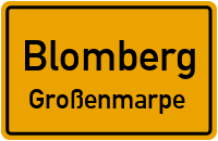 Ostwestfalenstraße in 32825 Blomberg (Großenmarpe)