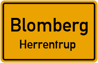 Meinberger Straße in 32825 Blomberg (Herrentrup)