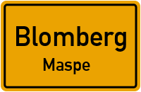 Delbrücker Straße in 32825 Blomberg (Maspe)