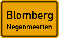 Kirchweg in BlombergNegenmeerten