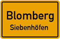 Huxerweg in BlombergSiebenhöfen
