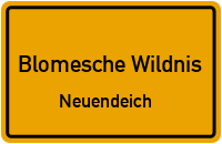 Sperforkenweg in Blomesche WildnisNeuendeich