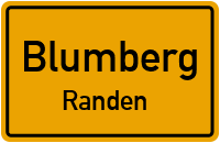 Jurastraße in BlumbergRanden