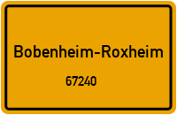 67240 Bobenheim-Roxheim
