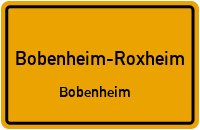 Grünstadter Straße in 67240 Bobenheim-Roxheim (Bobenheim)
