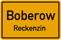 Straßen in Boberow Reckenzin