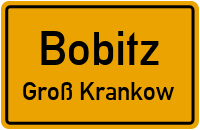 Lange Straße in BobitzGroß Krankow