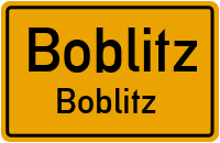 Straßen in Boblitz Boblitz