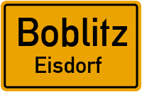 Straßen in Boblitz Eisdorf