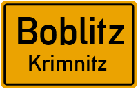 Straßen in Boblitz Krimnitz