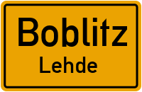 Straßen in Boblitz Lehde