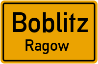 Straßen in Boblitz Ragow