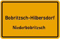 Schmiedegasse in Bobritzsch-HilbersdorfNiederbobritzsch