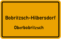 Frauensteiner Straße in Bobritzsch-HilbersdorfOberbobritzsch
