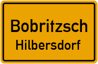 Straßen in Bobritzsch Hilbersdorf
