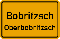Straßen in Bobritzsch Oberbobritzsch
