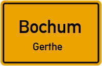 Schürener Straße in BochumGerthe