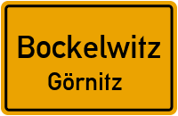 Straßen in Bockelwitz Görnitz
