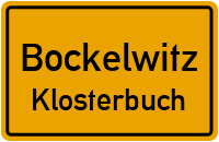 Straßen in Bockelwitz Klosterbuch