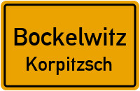 Straßen in Bockelwitz Korpitzsch