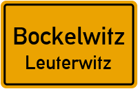 Straßen in Bockelwitz Leuterwitz