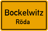 Straßen in Bockelwitz Röda