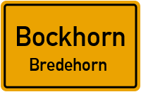Kreisstraße in BockhornBredehorn