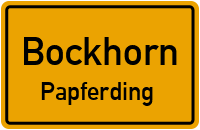Papferding in BockhornPapferding