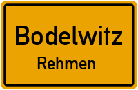 Straßen in Bodelwitz Rehmen