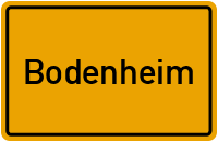 Kirchbergstraße in Bodenheim