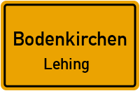 Straßen in Bodenkirchen Lehing