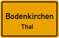 Straßen in Bodenkirchen Thal