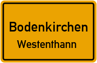 Straßen in Bodenkirchen Westenthann