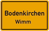 Straßen in Bodenkirchen Wimm
