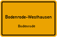 Westerberg in 37308 Bodenrode-Westhausen (Bodenrode)