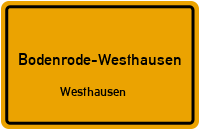 Stadtweg in Bodenrode-WesthausenWesthausen
