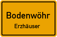 Straßen in Bodenwöhr Erzhäuser