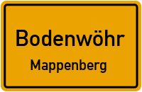 Straßenverzeichnis Bodenwöhr Mappenberg