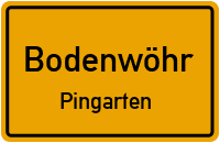 Straßen in Bodenwöhr Pingarten