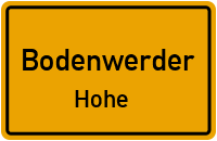 Straßen in Bodenwerder Hohe