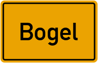 Ortsschild von Gemeinde Bogel in Rheinland-Pfalz