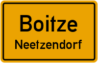 Neetzendorfer Straße in BoitzeNeetzendorf