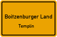 Bahnhofstraße in Boitzenburger LandTemplin
