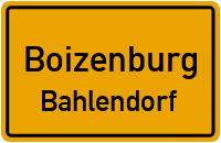 Hochwasserweg in BoizenburgBahlendorf