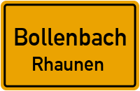 Bundenbacher Straße in BollenbachRhaunen
